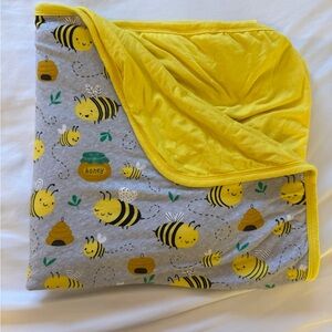 Little Sleepies Bee Happy Blanket